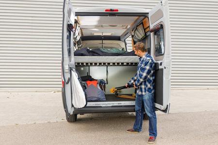 Rocket Camper Base, Stauraum 