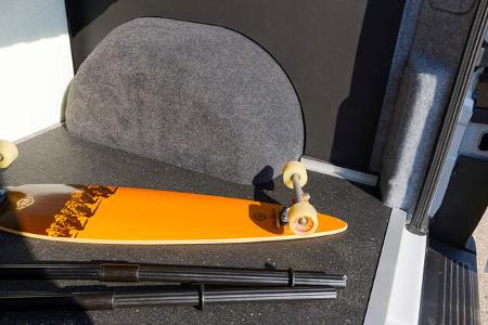 Rocket Camper Base, Heckstauraum