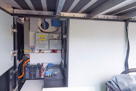 Rocket Camper Base, Elektrik und Batterie 