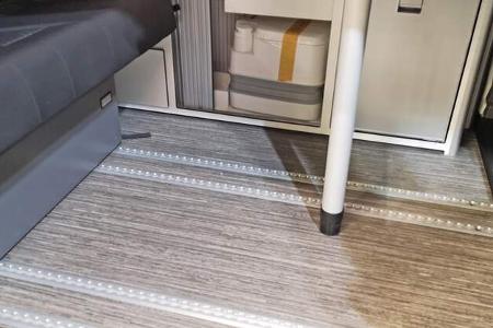 Airline-Schienen, Tischbein, Campingklo