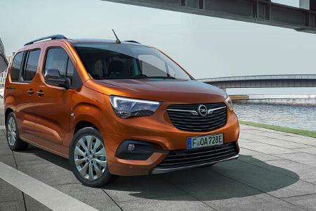 Opel Combo E-Life Sperrfrist 10.2.2021