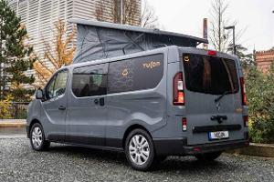 Seitansicht, Heck, Aufstelldach, Campingbus, Kompaktcamper, Renault