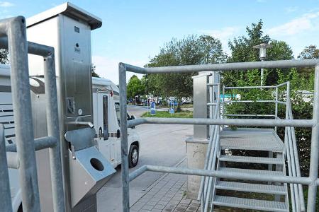 Stellplätze in Mittelschwaben - Stellplatz am Donaubad