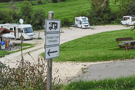 Stellplätze in Mittelschwaben - Stellplatz Brauerei Biberach