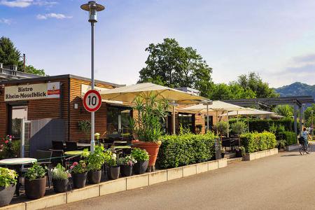 Bistro, Gastronomie, Knaus Campingpark, Rhein-Moselblick