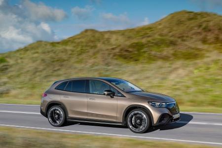 Mercedes EQE SUV - Starke Platzierung für Mercedes