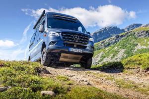 Hymer Grand Canyon, Motorunterfahrschutz