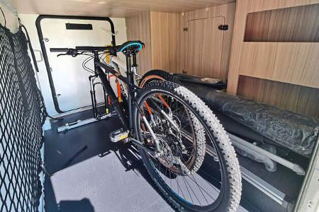 Radtransport Halterung.