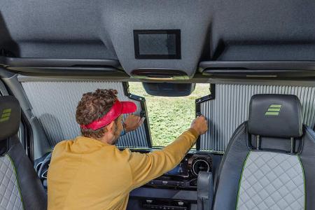 Hymer Grand Canyon, Faltverdunklungen