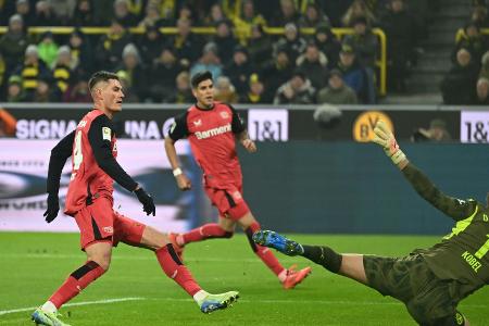 Keine Abwehr, keine Chance: Bayer stürmt die BVB-Festung