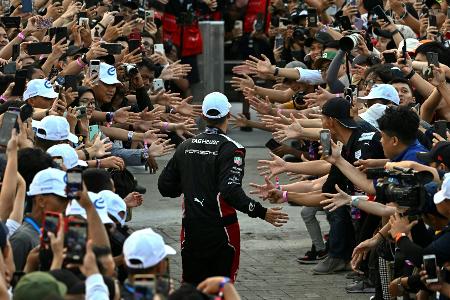 Formel E: Wehrlein in Mexiko auf dem Podium