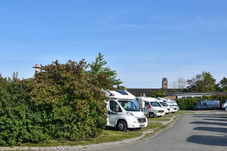 Stellplatz, Wohnmobilpark Westhafen