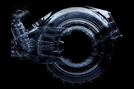 Donut Lab Elektroantrieb Radnabenmotor Batterie