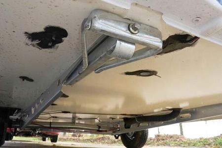 Supertest LMC Style 440 D Unterboden Caravan