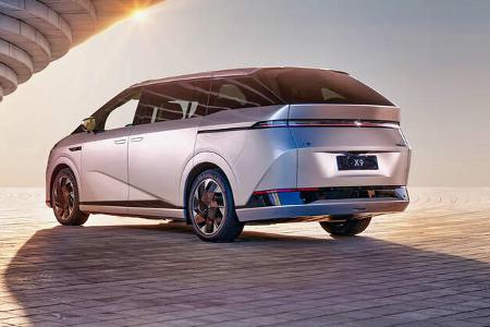 01/2025 Xpeng X9 Elektro-Luxus-Van