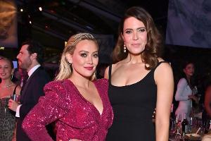 Hilary Duff hat nach Feuer Mandy Moores Familie aufgenommen