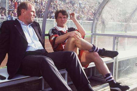 'Solange Karl-Heinz Rummenigge und ich etwas beim FC Bayern zu sagen haben, wird der bei diesem Verein nicht einmal Greenkeeper im neuen Stadion.' (Uli Hoeneß über den ehemaligen Bayern-Star Lothar Matthäus)