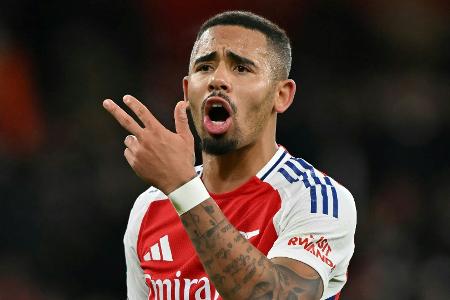 FC Arsenal: Kreuzbandriss bei Gabriel Jesus