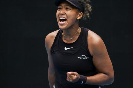Osaka kommt in Fahrt - auch Sabalenka und Gauff weiter