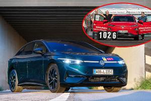 VW ID.7 Pro S Reichweiten Rekordfahrt Nardo