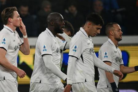 Serie A: Matchwinner Lukaku besiegelt Sieg in Bergamo