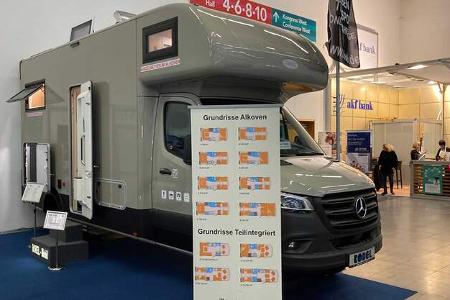 Robel K-700 HLB, Alkoven, CMT 2025, Luxuswohnmobil