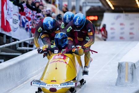 Innsbruck-Igls: Friedrich siegt im Vierer-Bob