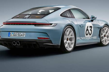 SPERRFRIST 02.08.23 00.01 Uhr Porsche 911 S/T Neuvorstellung