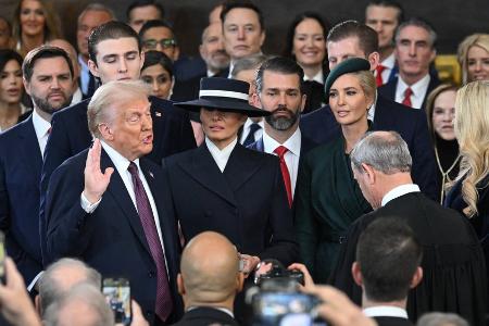 Amtseinführung von Donald Trump: Diese Promis waren überraschend dabei