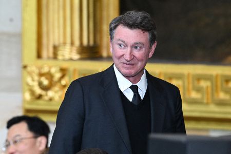 Wayne Gretzky auf Trumps Vereidigung