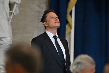 Elon Musk bei Trumps Vereidigung