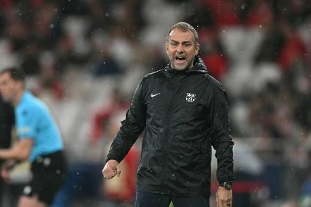 Flick nach 5:4 nass und glücklich: 