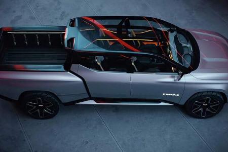 RAM 1500 Revolution BEV Concept Car Elektro Pickup