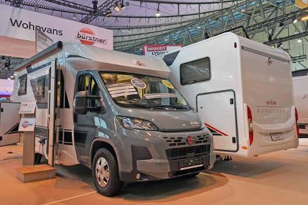 Wohnmobil, Messe, CMT Außen