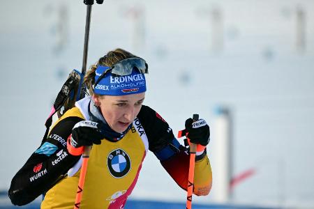 Grotian und Preuß im Sprint auf dem Podest