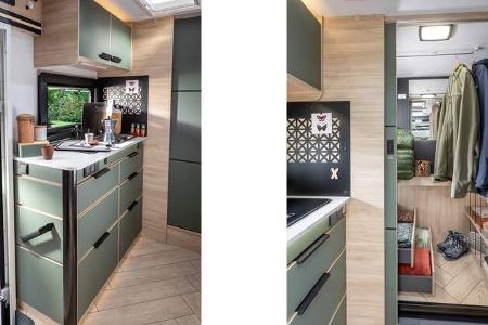 Küchenzeile, Stauraum, Kleiderschrank