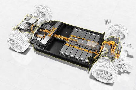 Porsche Taycan Batterie