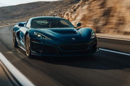 Elektro Supersportwagen Rimac Nevera Serienmodell 2021