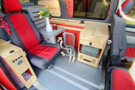 Flowcamper Fellschnute Campervan T6.1 Einzelsitz