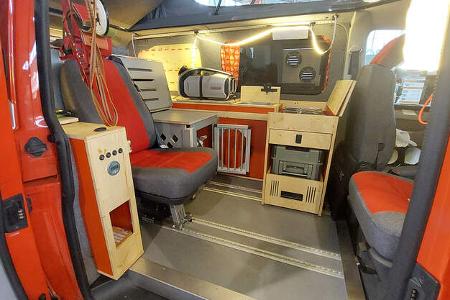 Flowcamper Fellschnute Wohnraum