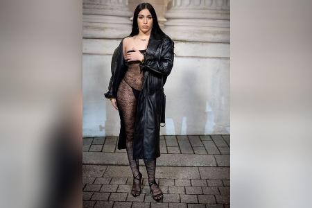 Madonnas Tochter Lourdes Leon: Im gewagten Nackt-Look zur Fashion-Show