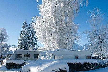 Camping Hopfensee Wintercamping