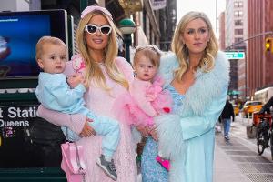 Paris und Nicky Hilton: Seltener Auftritt mit ihren Kindern
