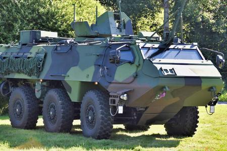 01/2025 Patria 6x6 Radpanzer