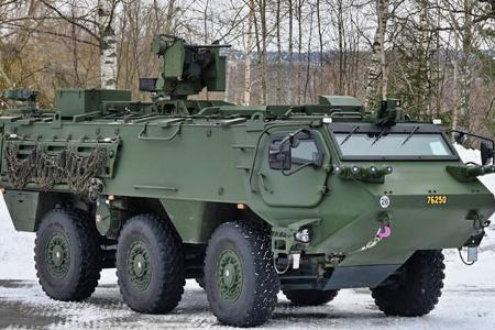 01/2025 Patria 6x6 Radpanzer