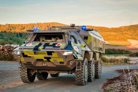 01/2025 Rheinmetall Radpanzer Fuchs