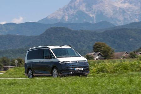 VW California Ocean Campervan Fahreindruck
