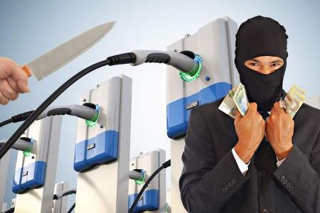 Diebstahl von Ladekabeln an öffentlichen Ladesäulen