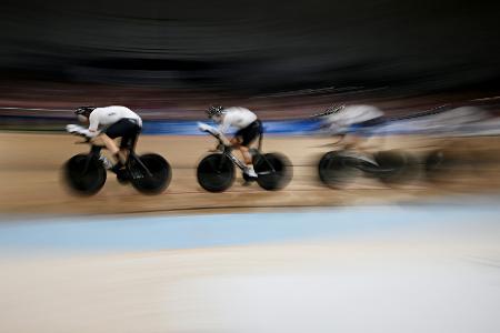 Nach Unfall: Bahnradteam auf dem Weg der Besserung
