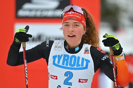 Kombiniererin Armbruster Dritte in Seefeld